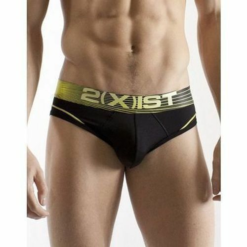 Мужские трусы брифы черные 2xist Fattish Black Brief XIS0017