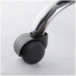 Кресло руководителя Helmi HL-ES07 "Resolution" повыш. прочн., экокожа черн, мультибл, хром, до 150кг