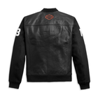Куртка HD-MC Mixed Media Bomber Jacket - Black Harley-Davidson