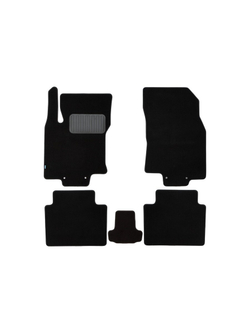 Коврики в салон для NISSAN Qashqai, 2013-2019, 2017-, кроссовер, 5 шт.(текстиль) KLEVER05365622110KH