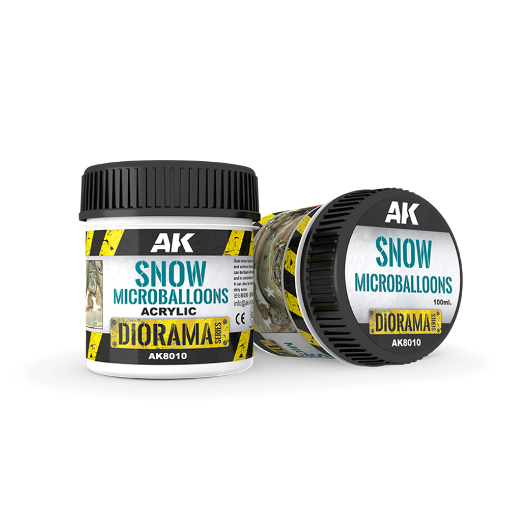 Гель для моделирования AK Interactive Snow Microballoons 100ml