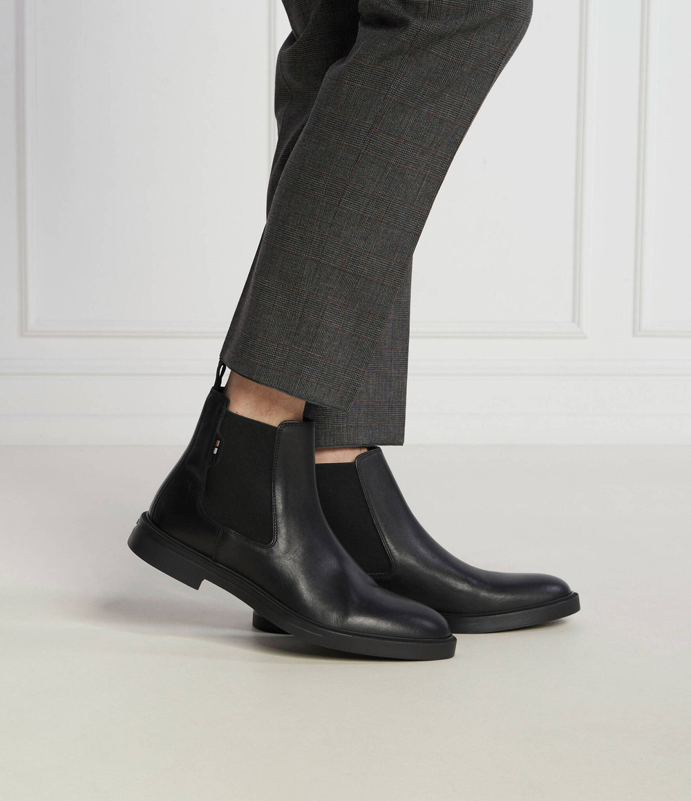 Кожаные челси calev_cheb BOSS BLACK - черный(50503255)