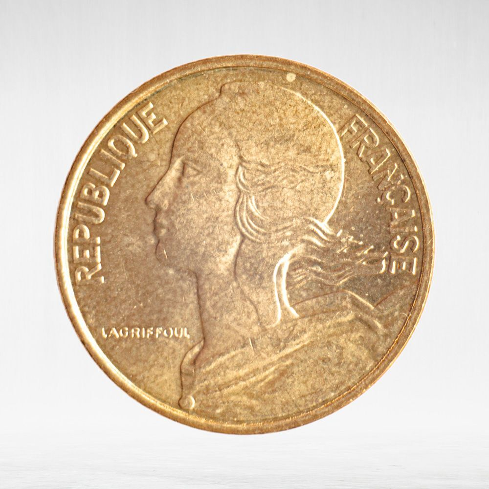 France, 10 Centimes 2000, VF