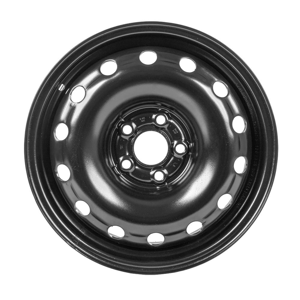 Диск штампованный R15 6J 5x100/57.1 ET38 GANZ Black GRN15062