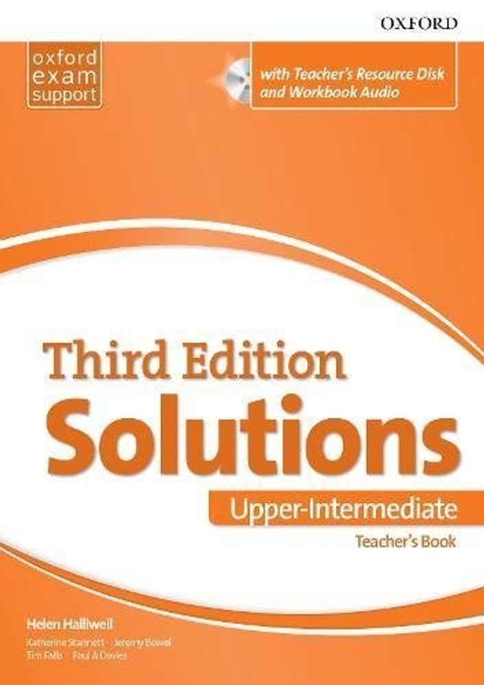 SOLUTIONS 3ED UPP-INT TB &amp; TEACH.RES.CD-ROM PACK