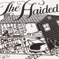 Футболка HAIDED TRUE CRIME Ecru