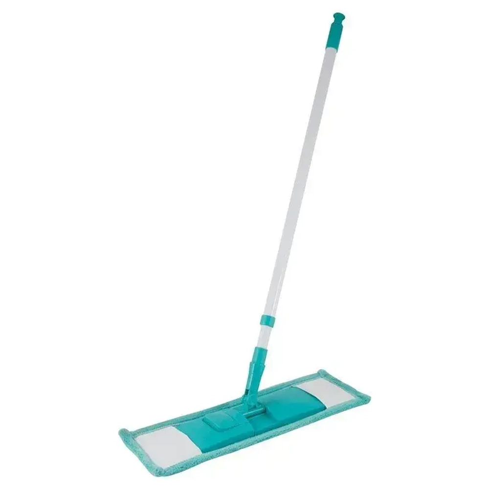 Швабра для пола с насадкой из микрофибры MopM3 бирюзовая