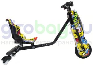 Электро Дрифт-карт IKINGI Drift Cart P2 250W (36V/4.4Ah) - Хип-Хоп фото №4