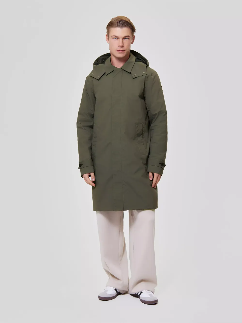 Плащ мужской КУМИР (KUMIR) NORPPA хаки