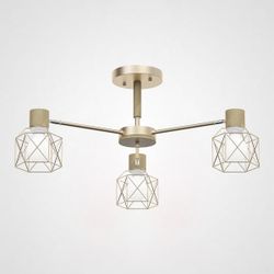 Потолочная Люстра Corf B3 Champagne 3 Lamps By Imperiumloft