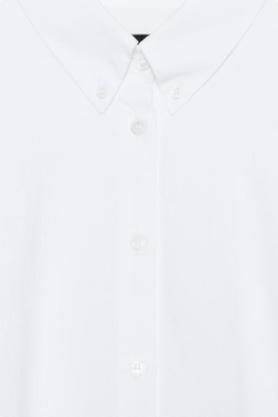 ZARA РУБАШКА ИЗПОПЛИНА, ЖЕЛТОВАТО-БЕЛЫЙ