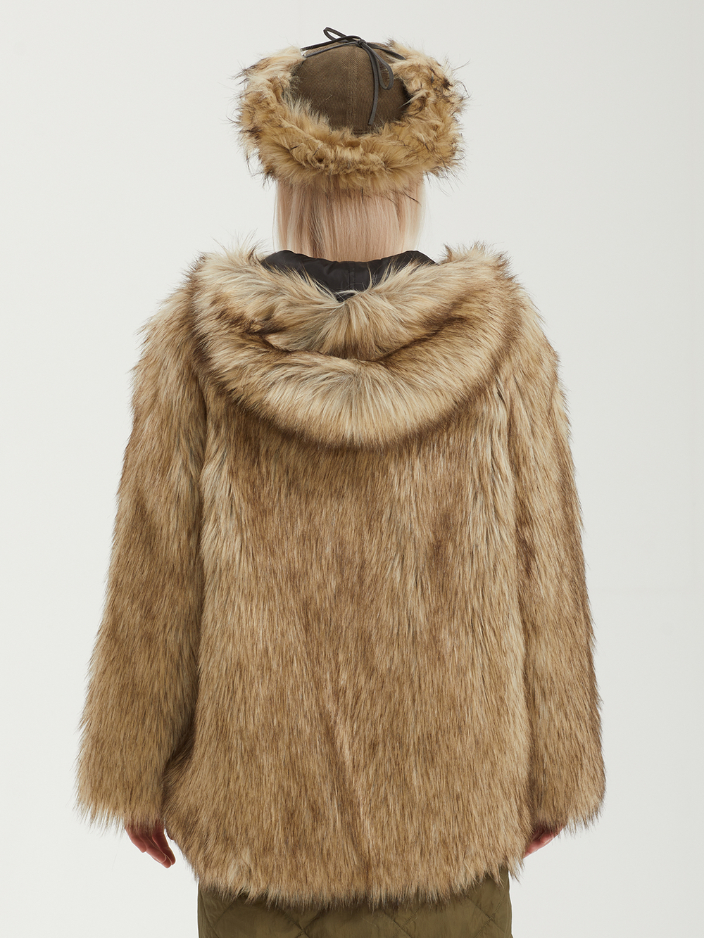 Женская Куртка Reversible Faux Fur