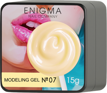Гель для наращивания ENIGMA Modeling gel 07 15g.