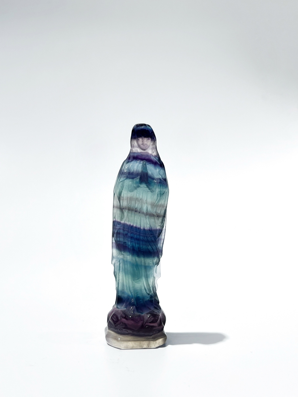 Статуэтка Дева Мария из флюорита