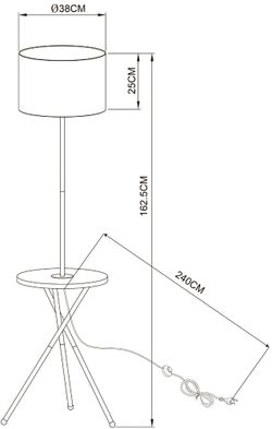 Торшер Arte Lamp