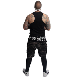 Майка YAKUZA Mouth Slim Racer Tanktop Black