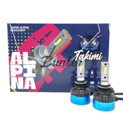 Светодиодные автомобильные LED лампы TaKiMi Alpina HB3 (9005) 5500K 12V