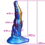 Фаллоимитатор с присоской Magic Hero разноцветный 23 см