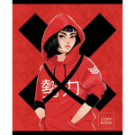 Тетрадь А5 48л. спец.линовка dots (точки). "Street Team. 2" мат.ламин. (Эксм