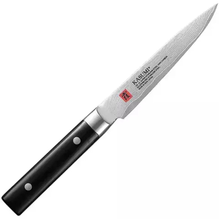 Нож кухонный универсальный «Касуми» сталь нерж. ,L=24/12,B=2см черный,металлич