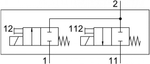 MHA1-2X2/2G-1,5-4-4-4 Вакуумный клапан