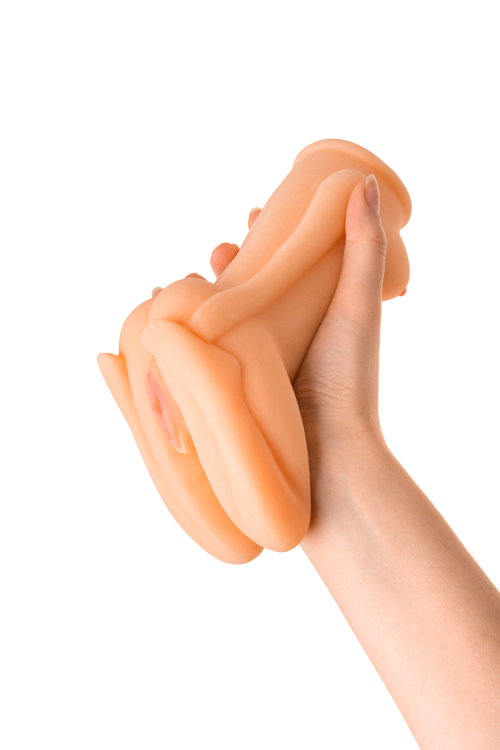 Мастурбатор реалистичный Juicy Pussy by TOYFA Honey Drop, вагина, TPR, телесный, 15 см
