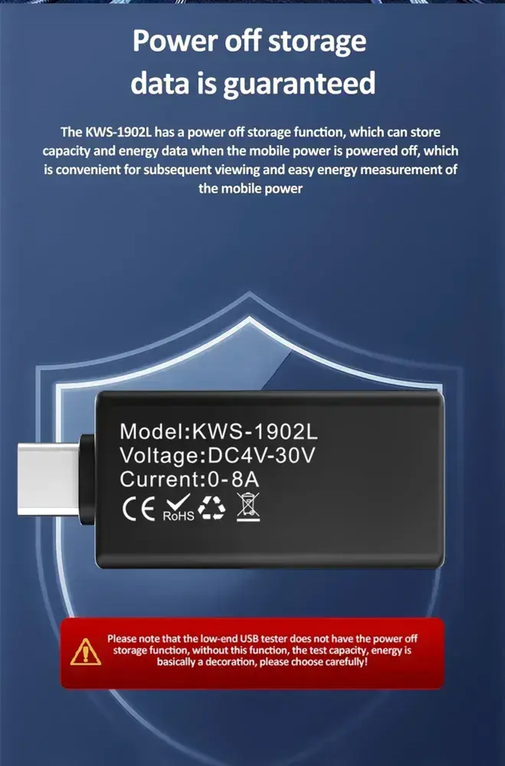 многофункциональный USB-тестер 30 в, вольтметр, Напряжение/Сила тока/Емкости аккумулятора порта тестер