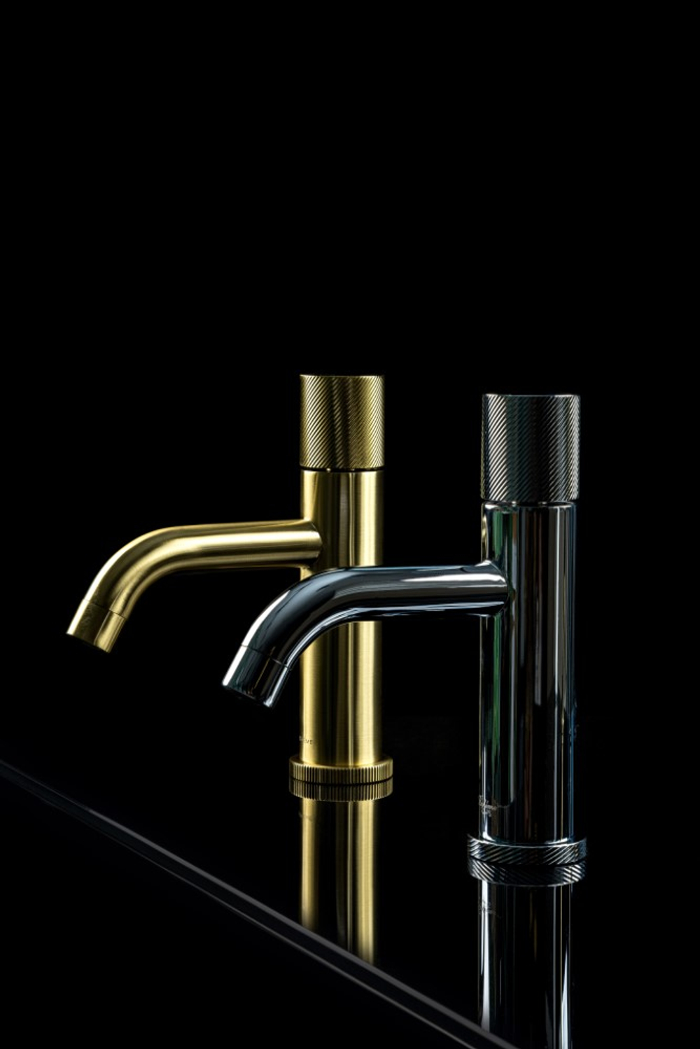 Смеситель STICK для умыв. низ. Matt Gold SPIRALE