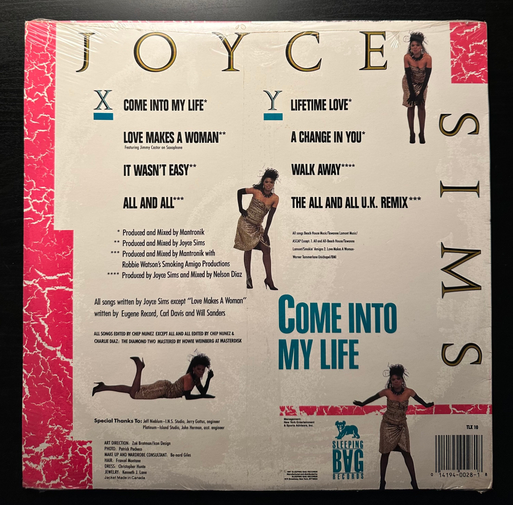 Joyce Sims - Come Into My Life (США 1987г.)