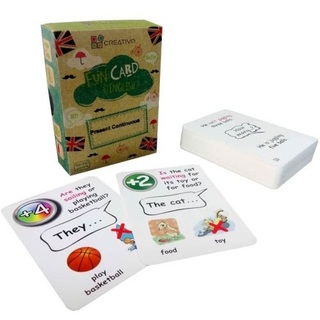 Present Continuous Fun Cards