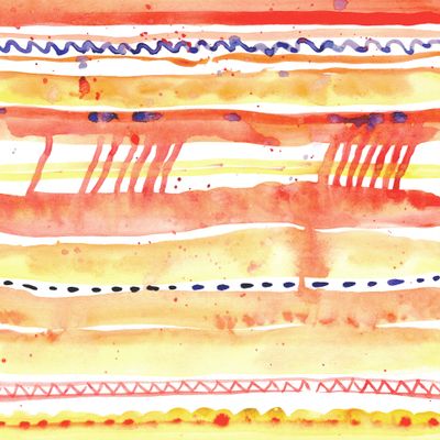 Акварельные полосы
