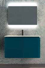 Мебель для ванной комнаты CEZARES STYLUS 95см Blu Petrolio 55228 + 55264