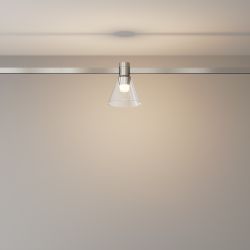 Трековый магнитный светодиодный светильник Maytoni Flarity Bianca TR147-1-3W3K-PT