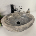 Раковина из мрамора Erozy Grey EM-64816 51*41*16 0188