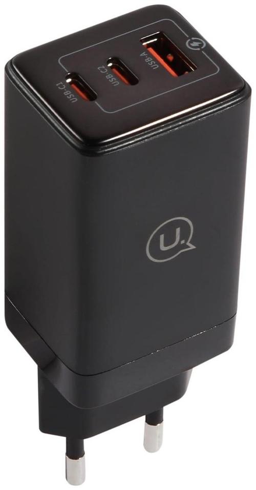 Зарядное устройство Usams CC180 Sandru Series USB Type-C, USB черный