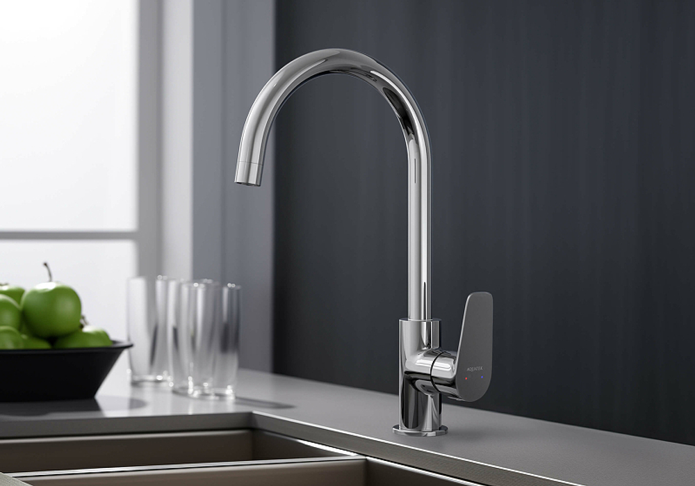 Смеситель для кухни Aquatek Бетта AQ1182CR Хром