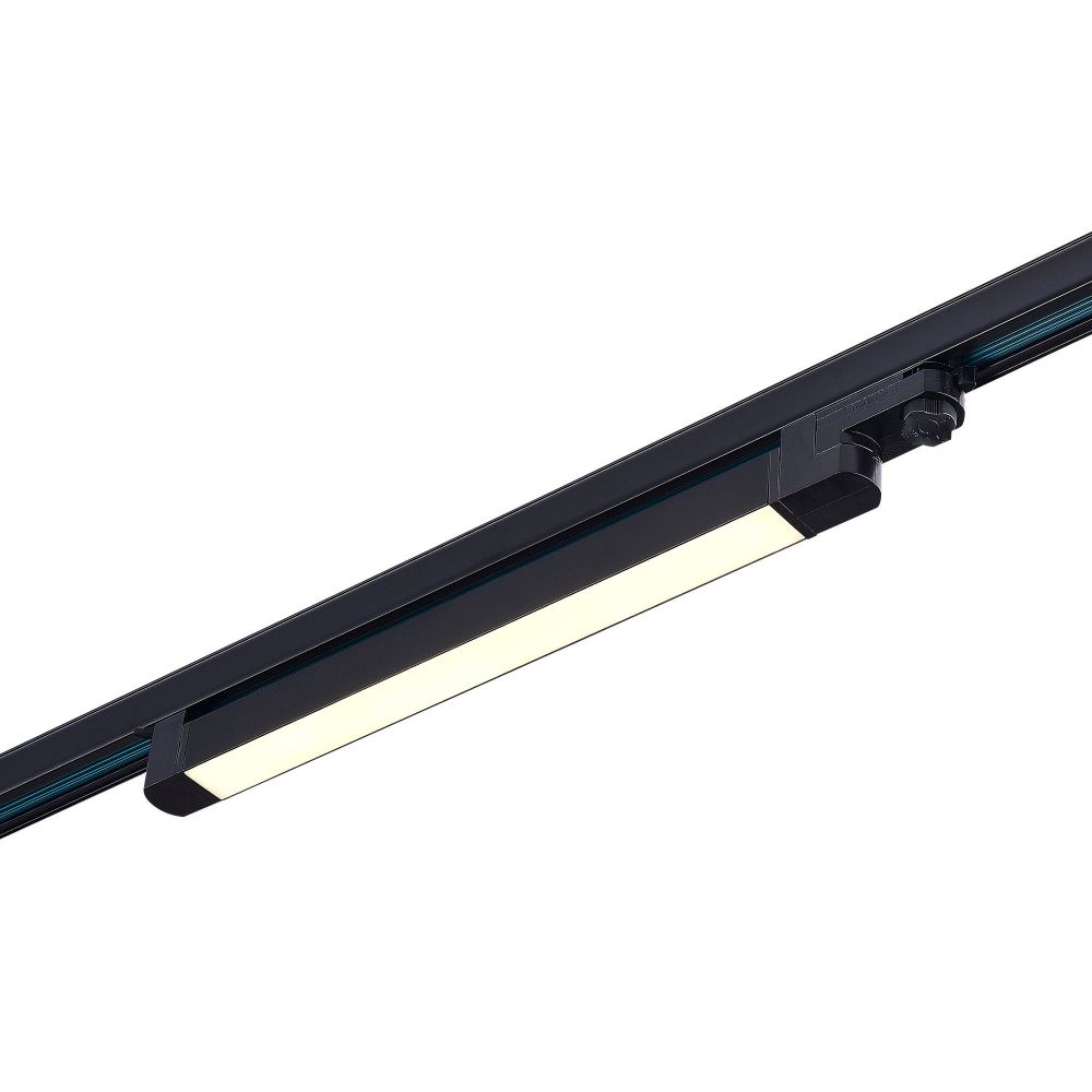 ST663.436.10 Св-к трек. Черный LED 1*10W 3000K 800Lm Ra&amp;gt;90 120° IP20 L280xW33xH82 165-265V Трехфазная трековая система