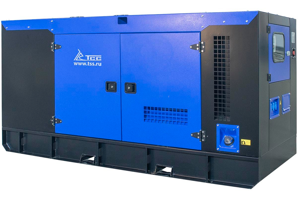 Дизельный генератор ТСС АД-100С-Т400-1РКМ26 в шумозащитном кожухе