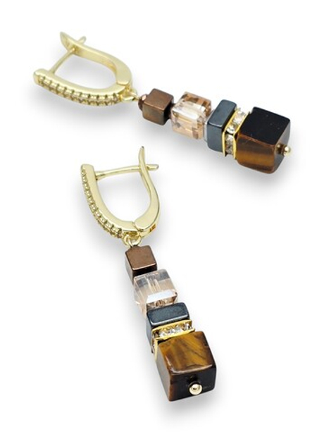 91003658 Серьги Selena Pearls