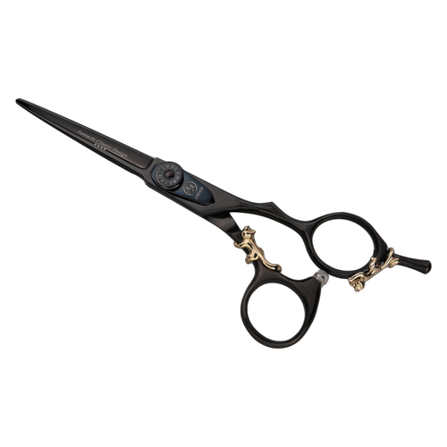 Suntachi Classic Design прямые ножницы 09-MP-55L Kitty Black 4+ класс ✅ Оригинал