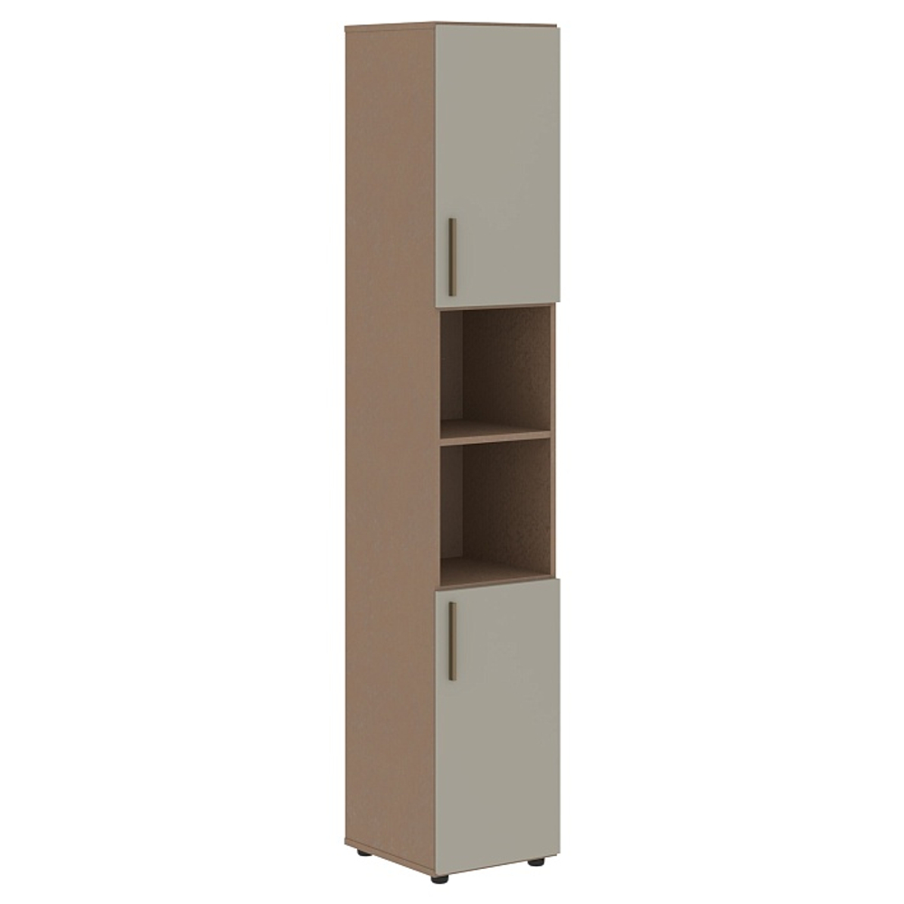 Шкаф-стеллаж узкий с нишей VELION