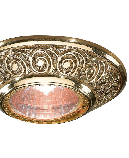 Встраиваемый спот Reccagni Angelo SP.7102 ORO