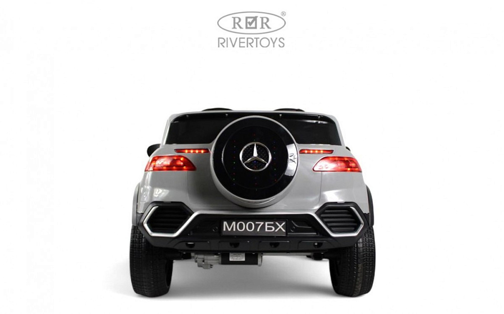Детский электромобиль RiverToys М007БХ М007БХ-GREY/серый
