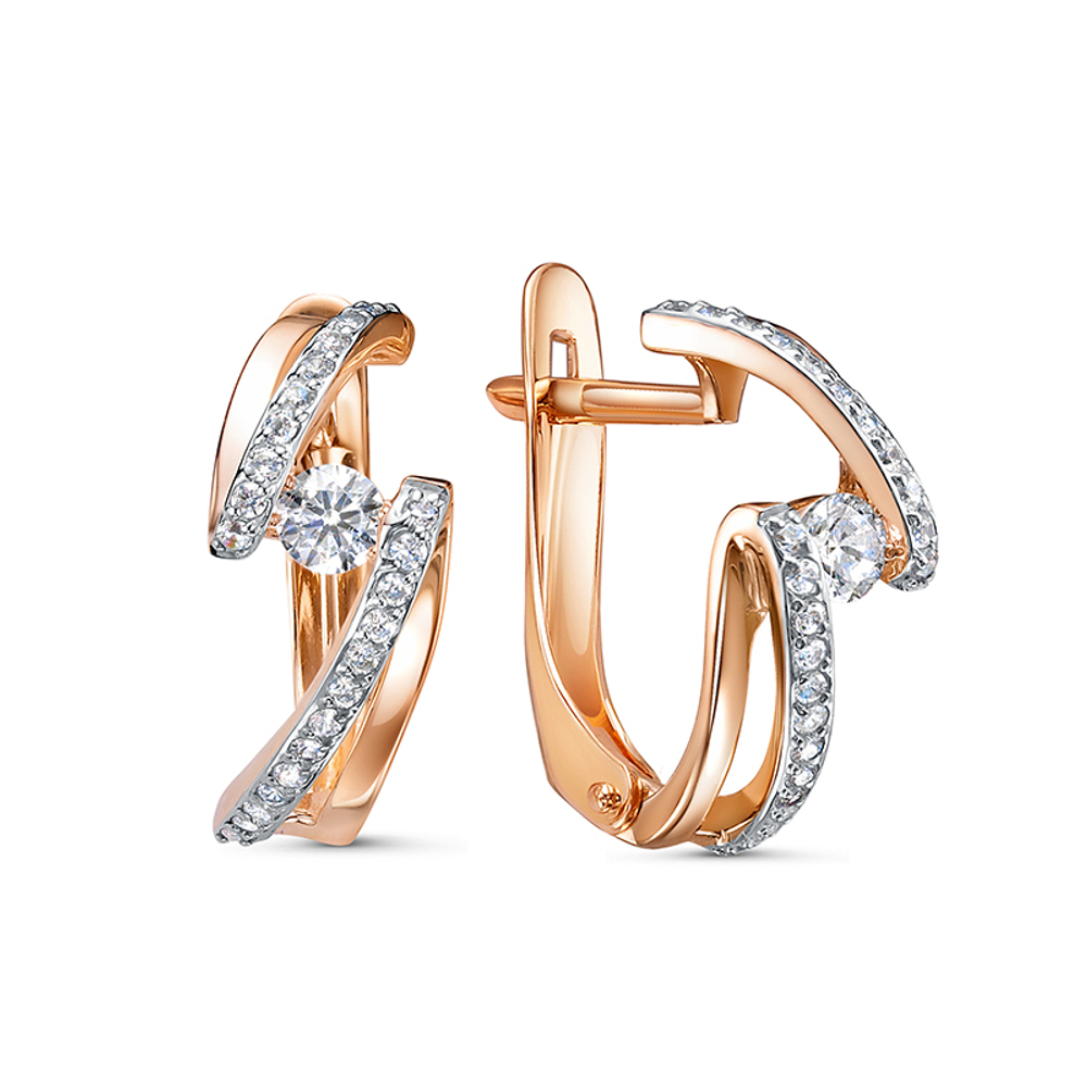 Серьги из золота 585 пробы