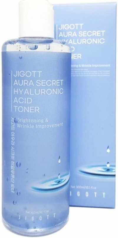 JIGOTT Тонер д/лица антивозрастной с гиалурон.кислотой 300мл.