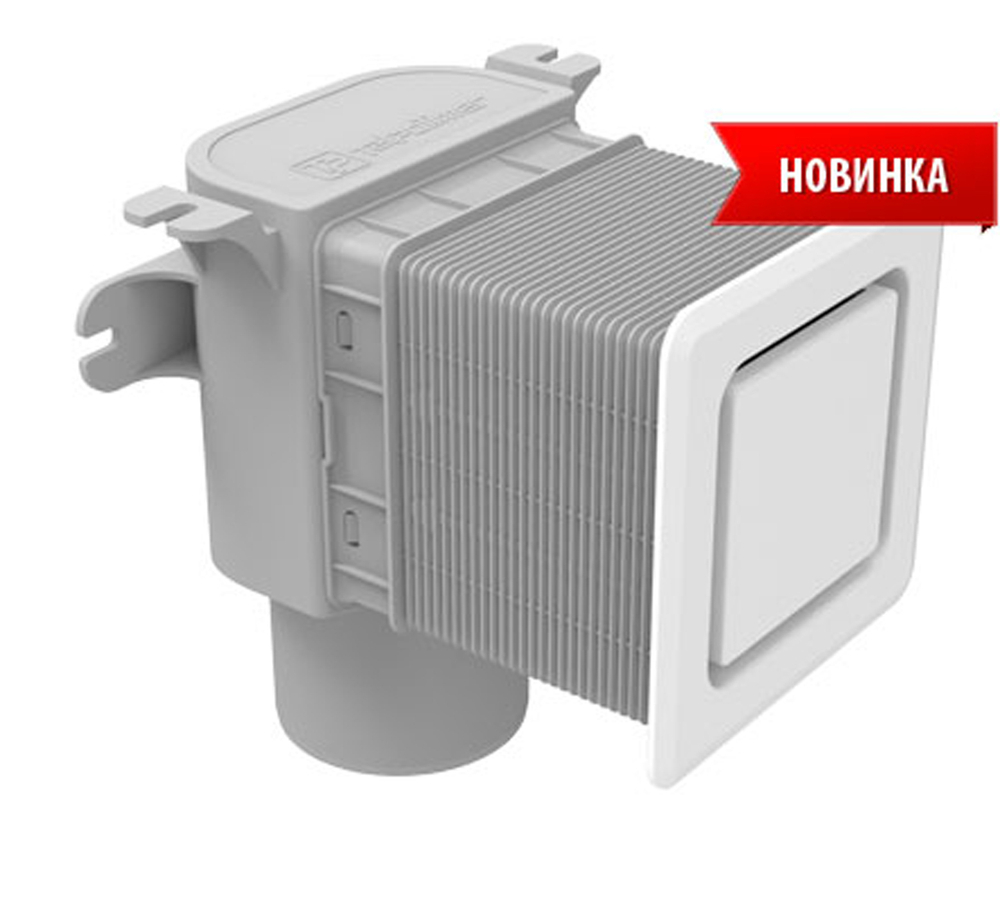 Воздушный клапан скрытого монтажа 50/75 мм ТП-905 Татполимер