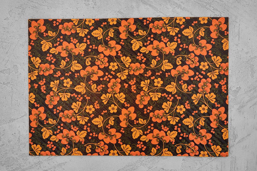 Kydex Хохлома 2,03мм, лист 300x200мм