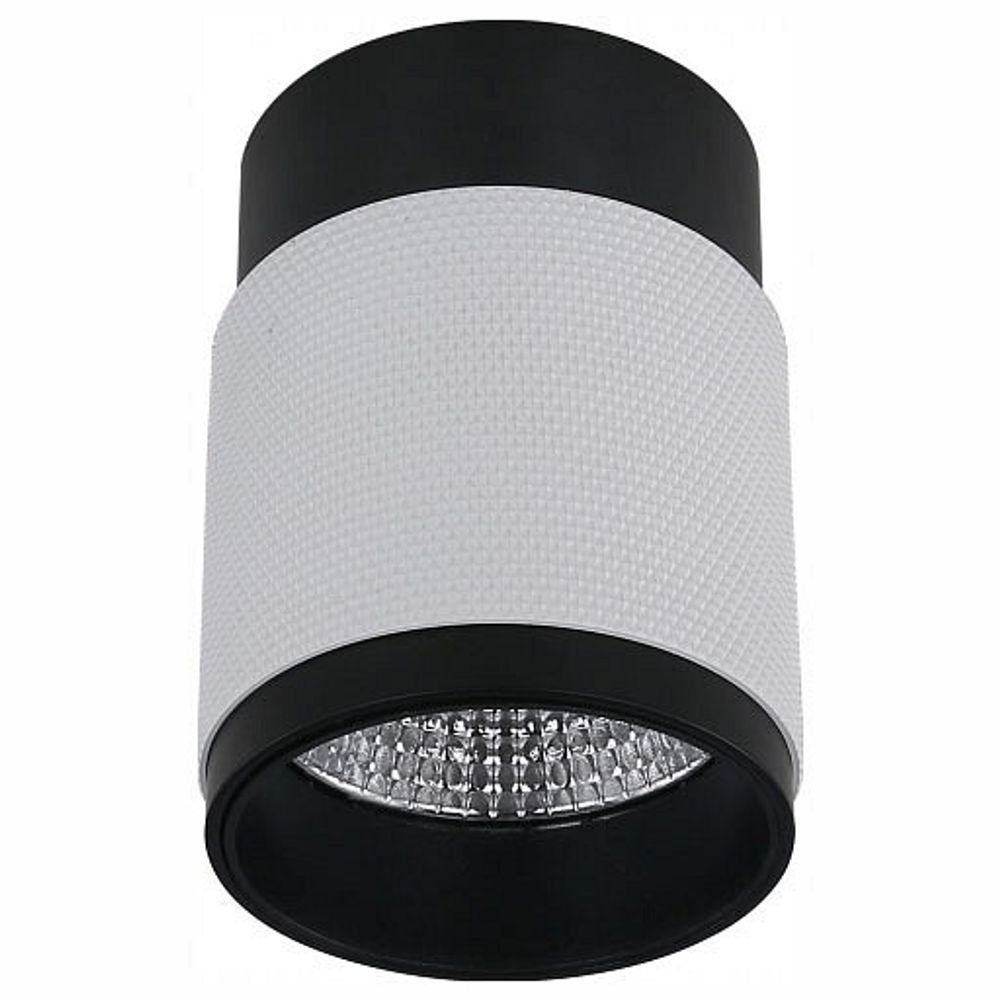 Накладной светильник iLedex Delta 1955-10W-3000K-36 BK+WH