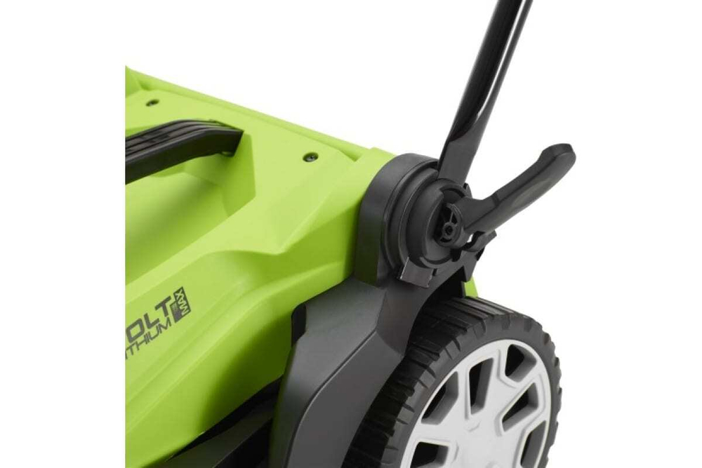 Газонокосилка аккумуляторная Greenworks G40LM35K2 40V 35 см c 1хАКБ 2 А.ч и ЗУ