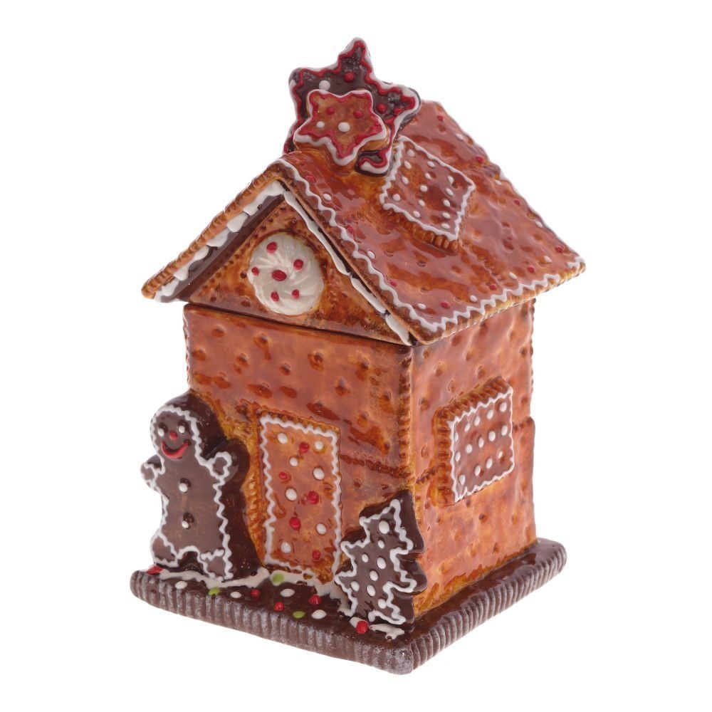 GAEM Конфетница "Пряничный домик", 700 мл, L13,5 W12 H21,5 см